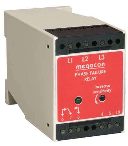 Megacon KRM72 Relay - 5 Phase Failure Protection – Ram Automations-Ram Automations