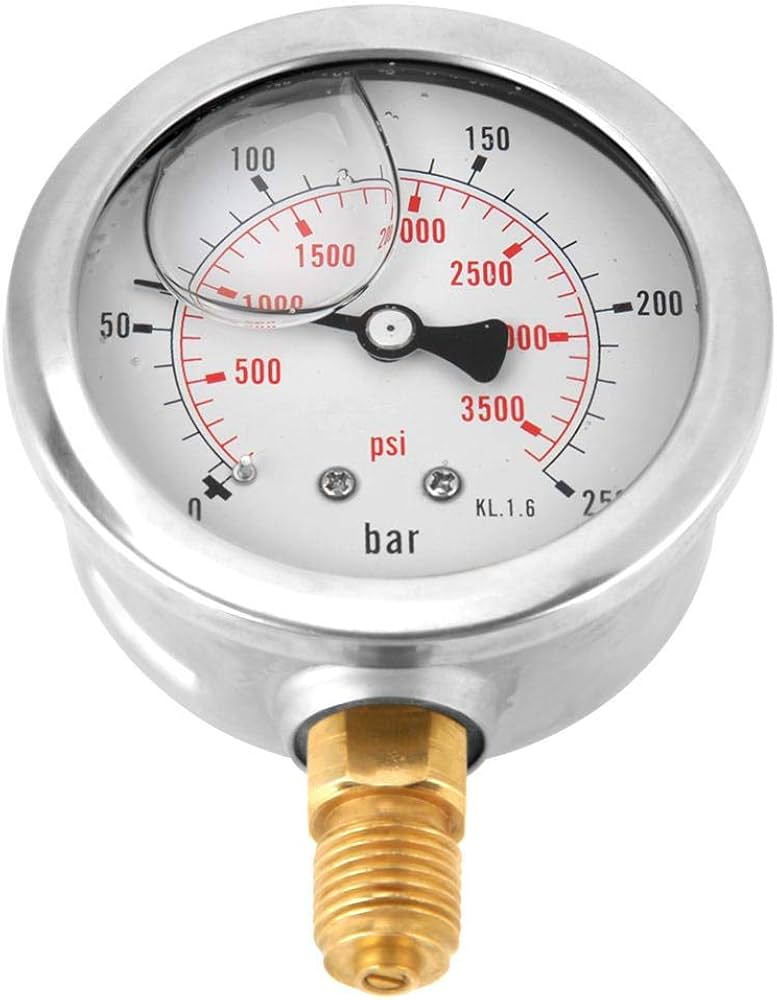 Hydraulik Pressure Gauge 0-250 Bar | Schoenrock