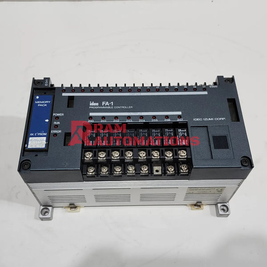 IDEC FA-1 PFA-1C24RDC Programmable Controller - Industrial Automation-Ram Automations