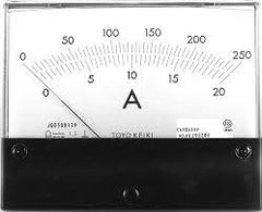 TOYOKEIKI JIS C 1102 AMMETER AG231 0-225A | TOYOKEIKI