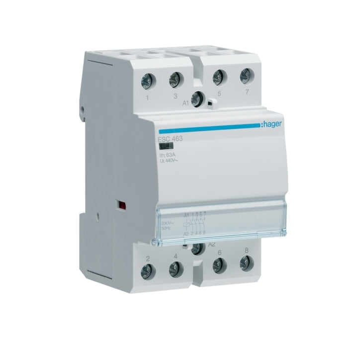 Installation Contactor Esc463 | Hager