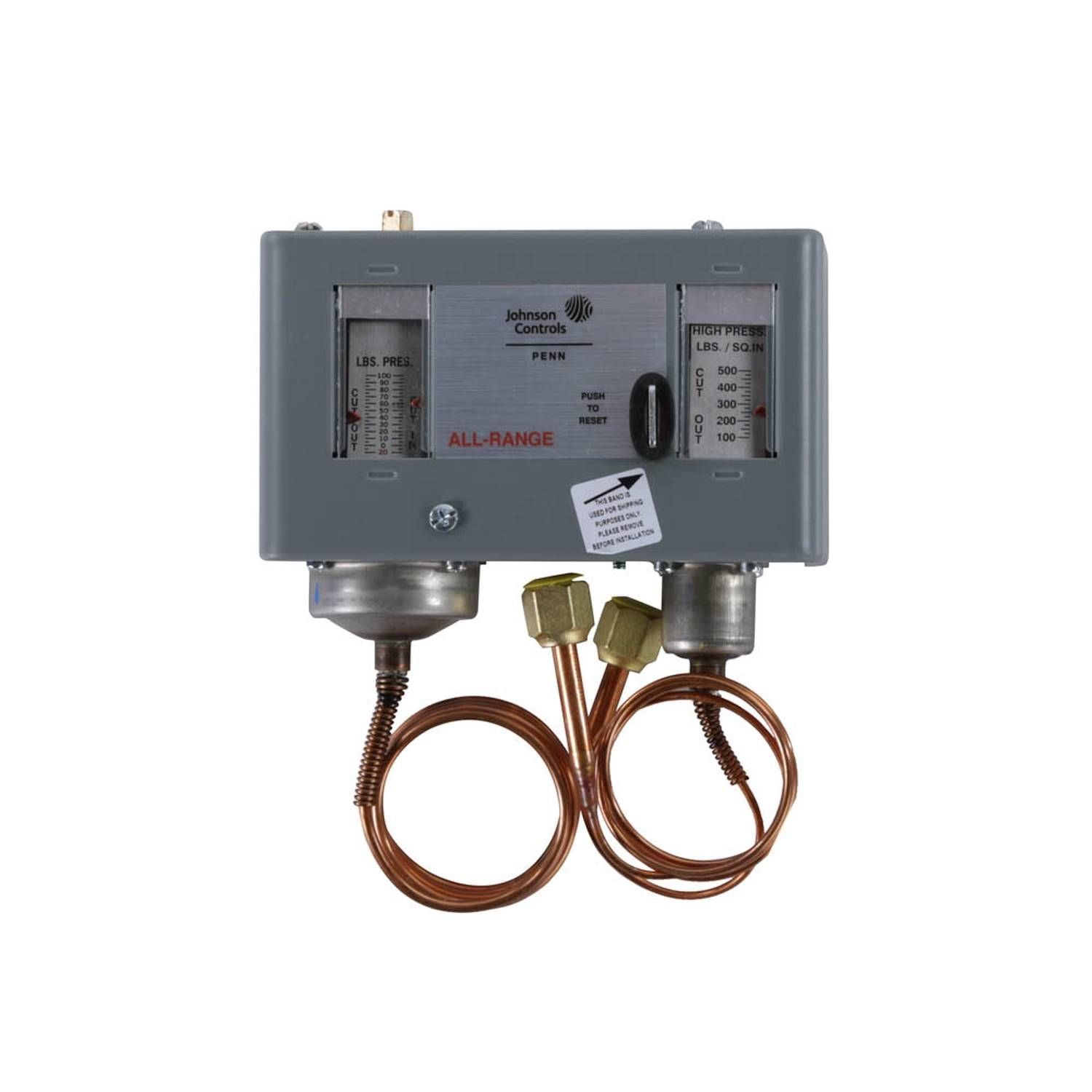 Johnson Controls P70MA-1C Dual Pressure Control for HVAC Systems Main image