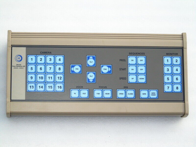 Keyboard Cctv Surveillance Camera System | Hernis Scan Ok203 Ai Main image