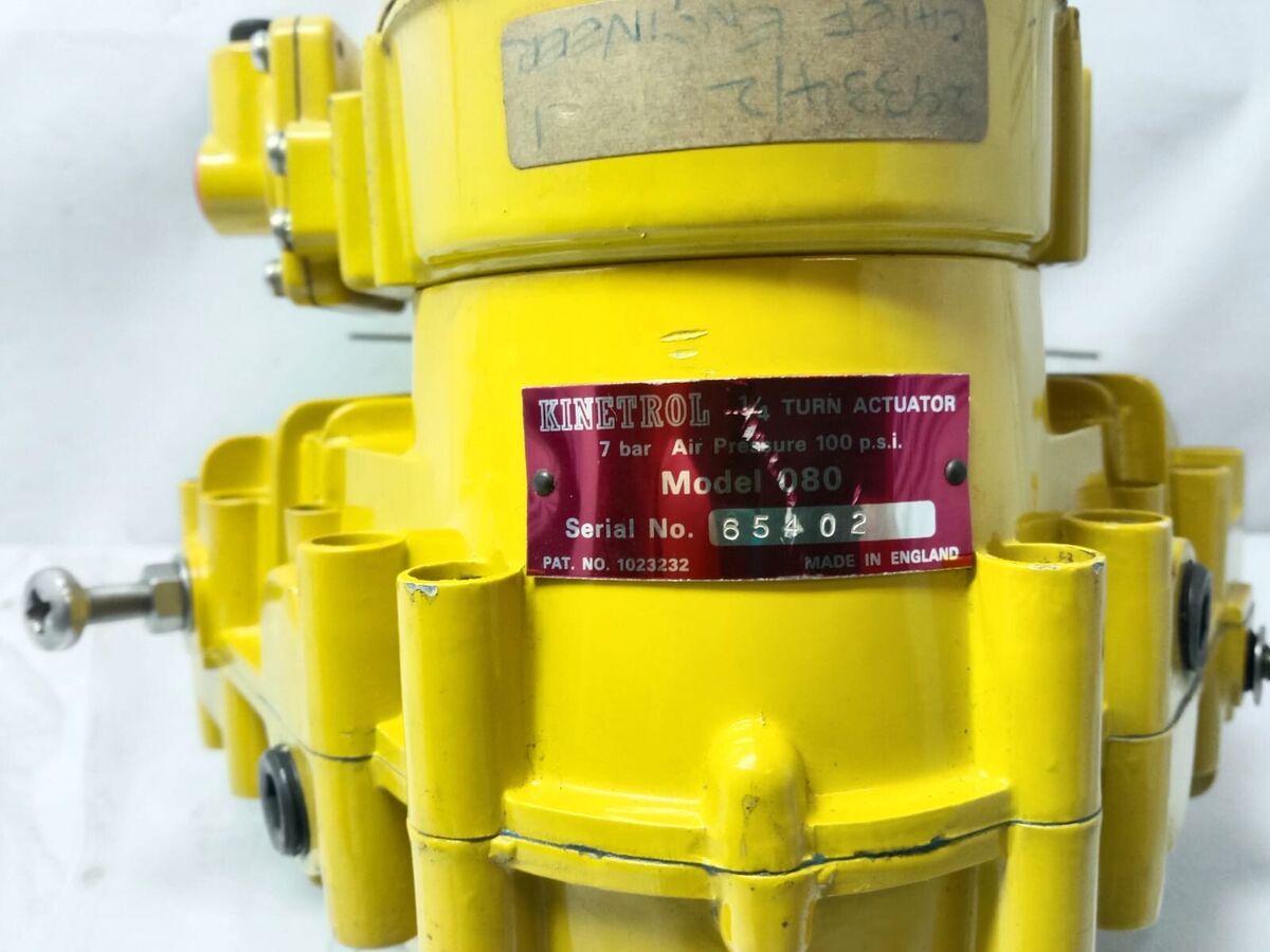 Kinetrol 080 Actuator - Precise & Reliable 1/4 Turn Control Main image