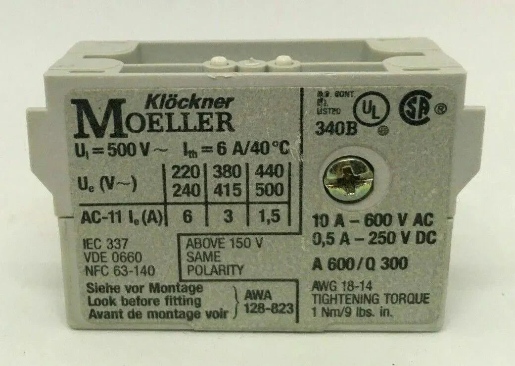 Klockner Moeller AGM 2-11-PKZ 2: Compact Industrial Signal