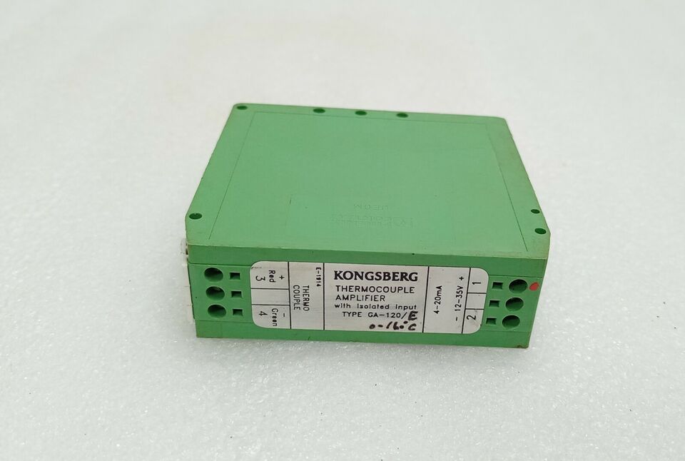 KONGSBERG GA-110A THERMOCOUPLE AMPLIFIER