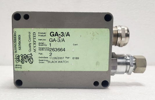 KONGSBERG GA-3/A: Precise Thermocouple Amp