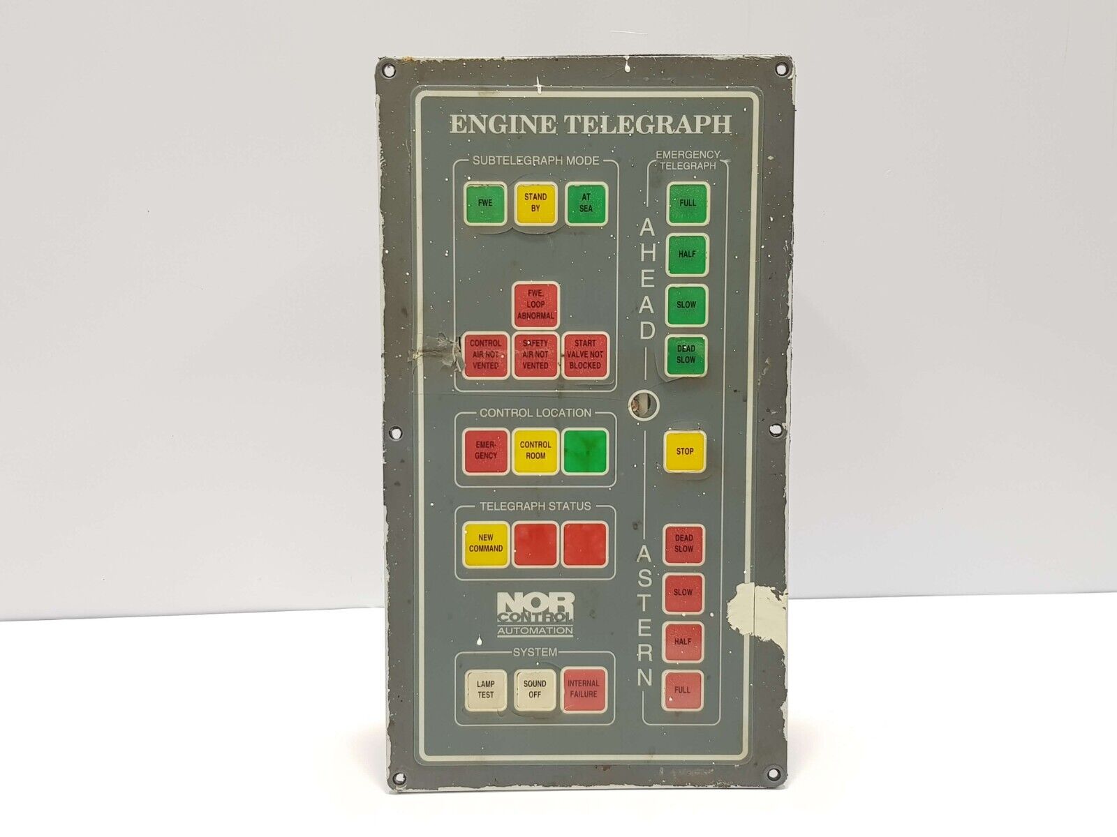 KONGSBERG NORCONTROL ETU ENGINE TELEGRAPH UNIT AG371 | KONGSBERG Main image