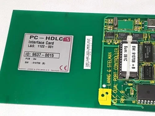 LANNG & STELMAN PC-HDLC CARD - 1122-001 | LANNG & STELMAN