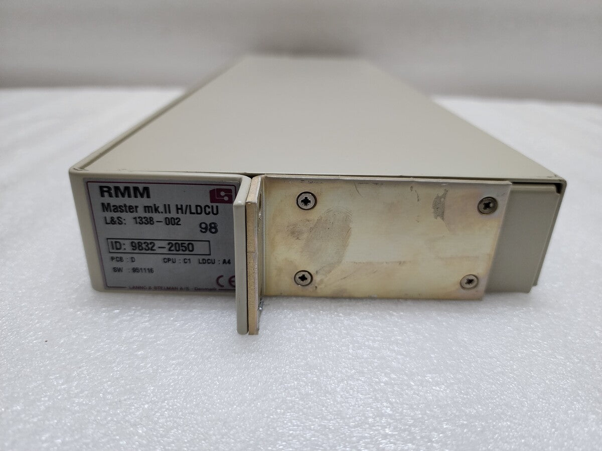 LANNG & STELMAN RMM 1338-002 MASTER mk.II High/Low Dual Channel Unit 9839-2130 AG653