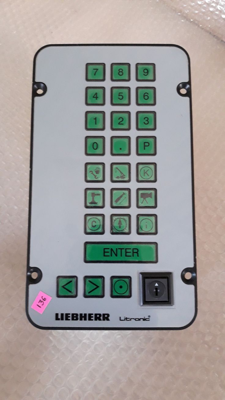 Liebherr 917781614 Keyboard LCD Monitor Control Panel Main image