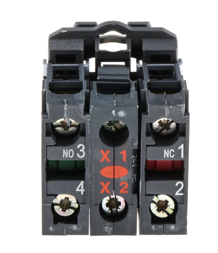 Light Block Contactor 10A Schneider Electric ZB4 BW0G45
