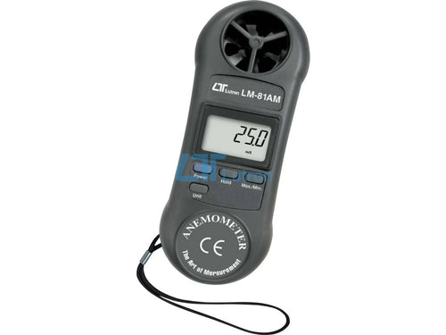 Lutron LM-81AM Anemometer - Digital Air Velocity Meter-Ram Automations