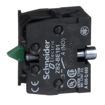 Lot Of 10X Schneider Electric Zb2-be101 Contact Block 600V 10A | Schneider Electric Main image