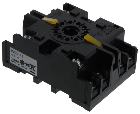 Lot Of 2X Omron P2Cf-11 Relay Socket 10A | Omron