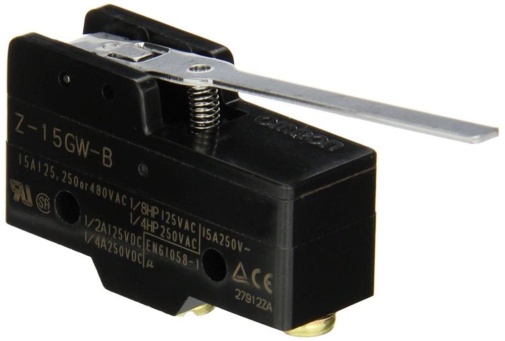 Lot of 2X Omron Z15GWb Microswitch 15A 250V | Omron Main image