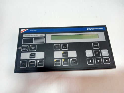 Lyngso Marine EGS 2000 Governor Control Panel 960.170.010 - Marine Engine Control-Ram Automations