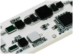 Detailed view of Ram Automations circuit board featuring Magnetic and amp Controls Inc 218a4497p2 components