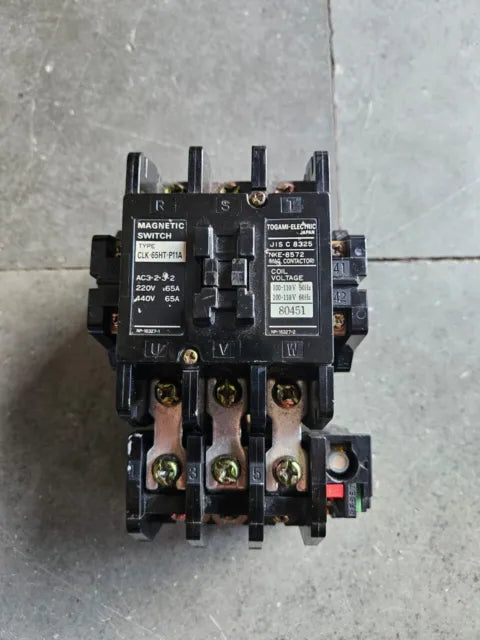 Magnetic Contactor Relay 100-110V 50Hz Togami Electric | Clk-15H31-P4B Main image