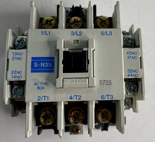 Magnetic Contactor S-n35 100-110V 60Hz | Mitsubishi