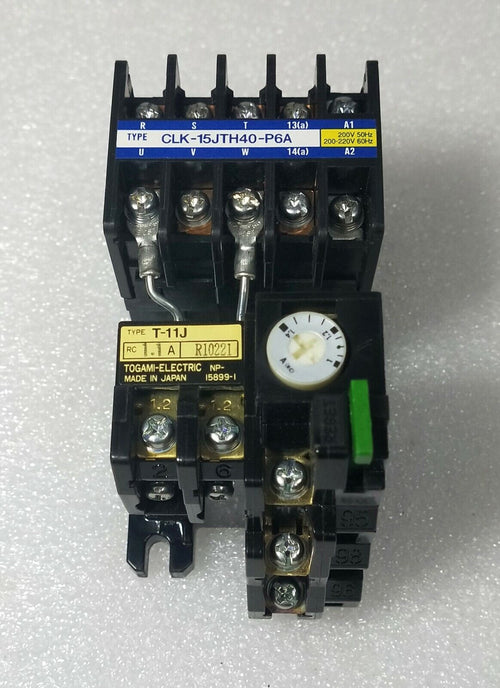 Togami Electric Magnetic Switch CLK-15JT40-P12A - Reliable Control-Ram Automations