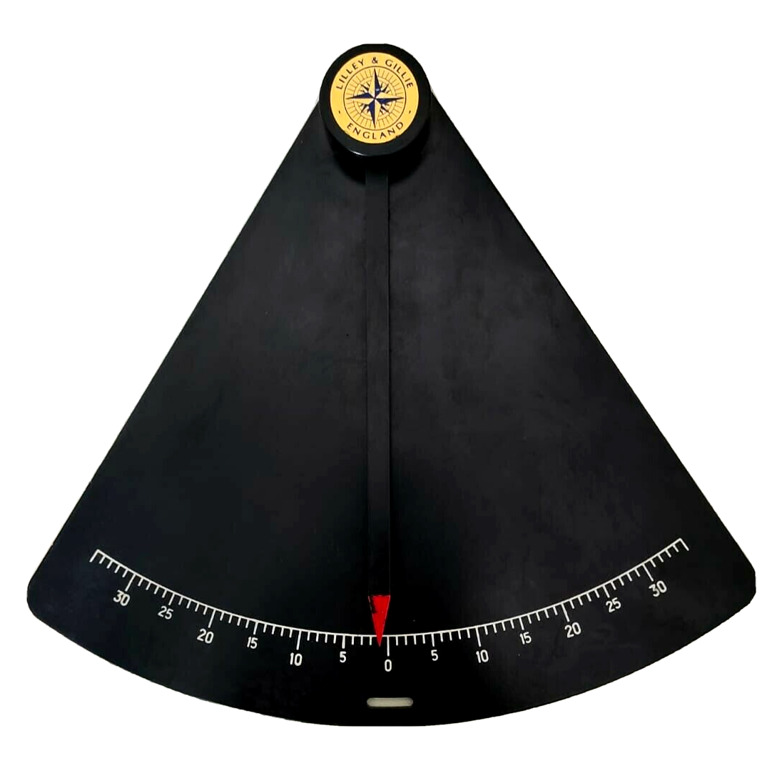 Marine Brass Clinometer | Boat Nav Aid | LILLEY & GILLIE