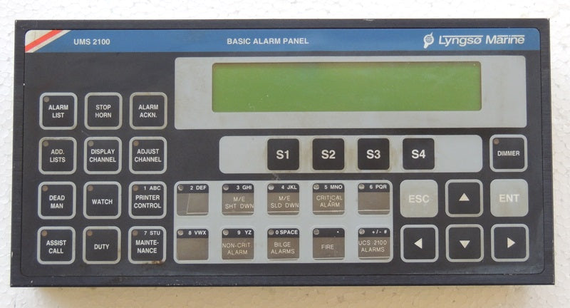 Marine UMS 2100 Basic Alarm Panel by Lyngso
