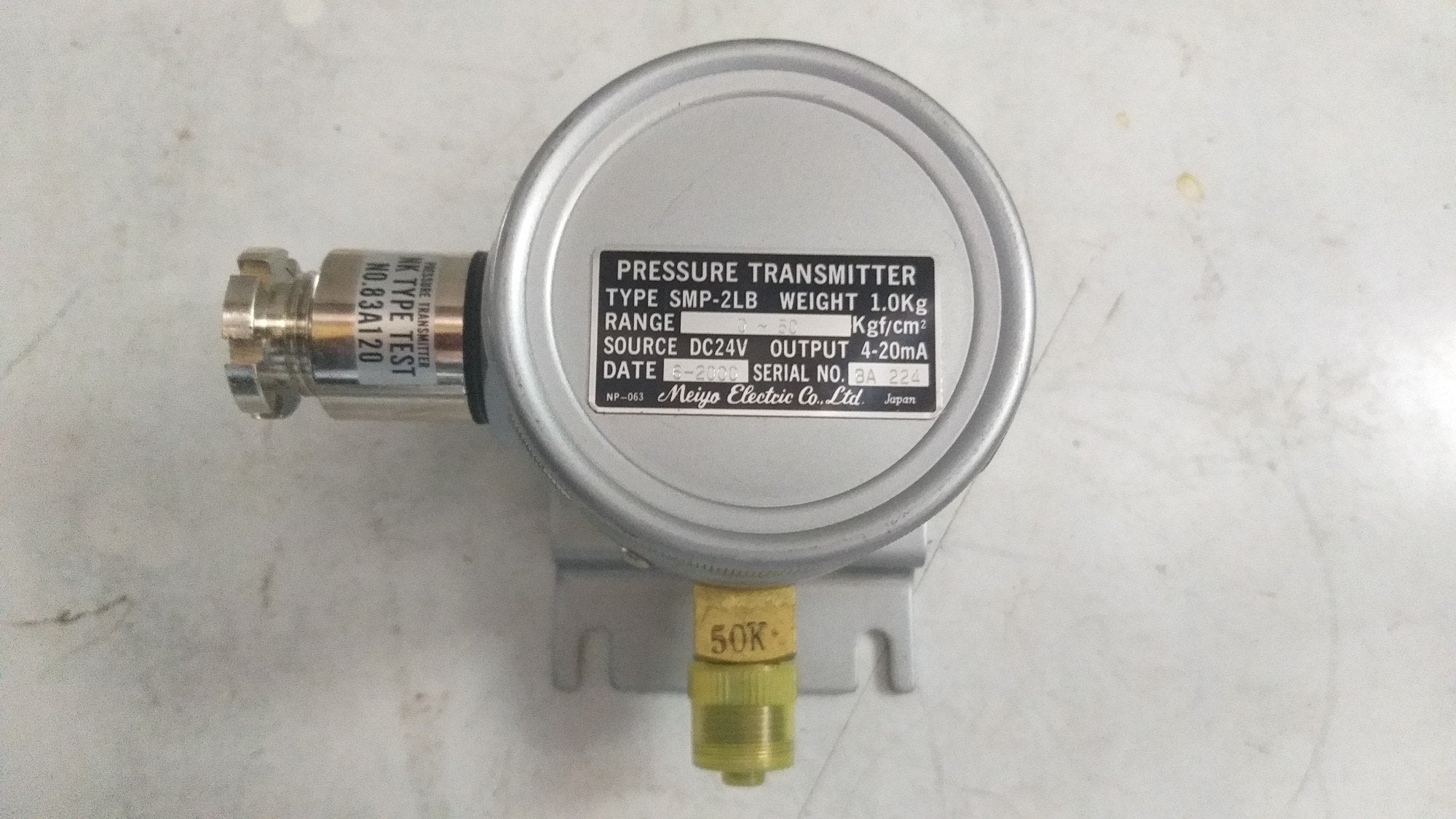 Meiyo Electric SMP-2LB High Precision Pressure Transmitter Main image