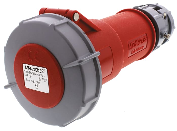 Mennekes 3897RS High-Quality Wall Charger - 32A, IP67 Rated-Ram Automations