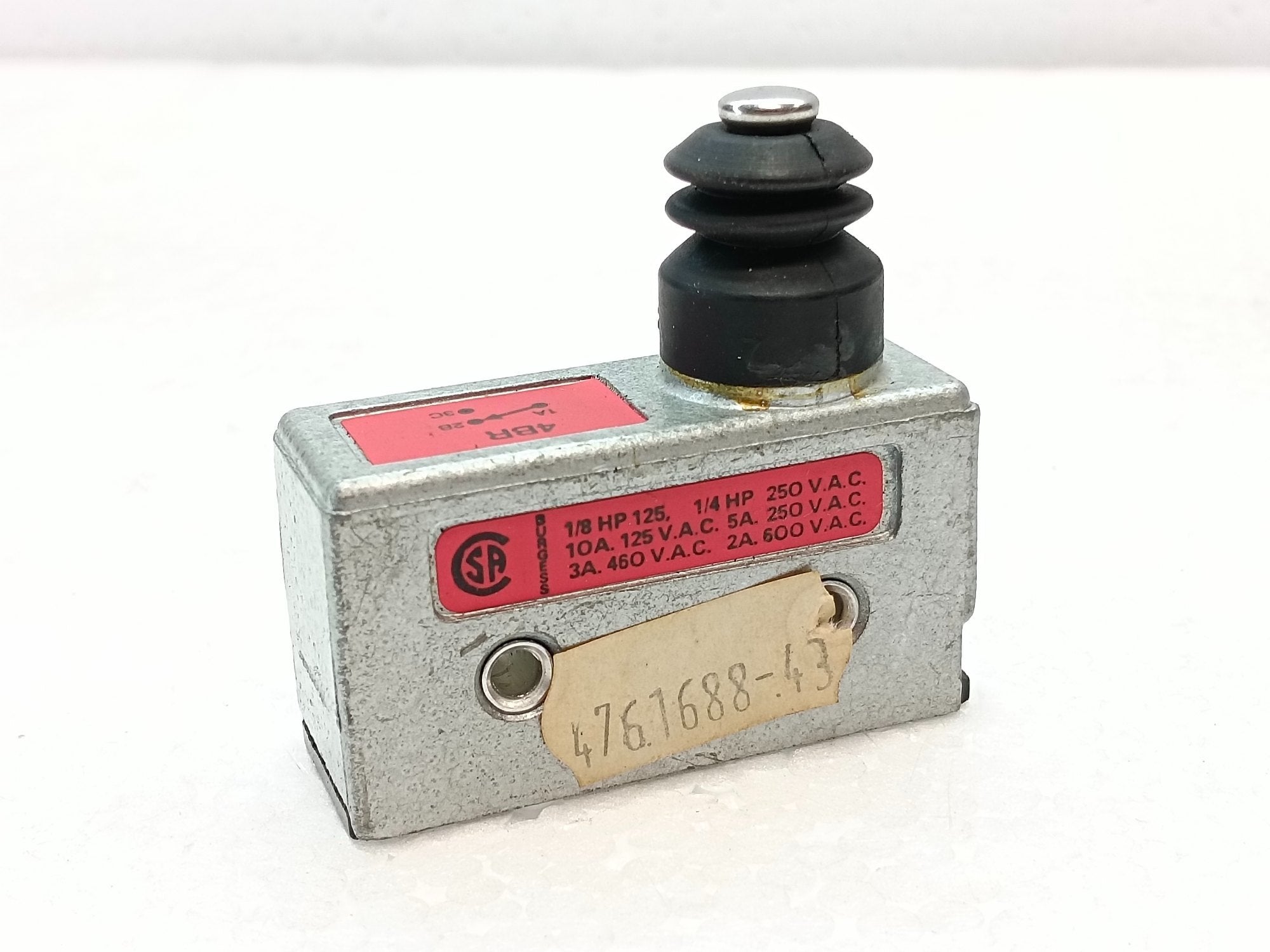 Microswitch 15A125250480 V.A.C. Burgess M9Ctqmsf2663