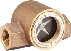 Midwest Sight Flow Indicator 125PSIG W.E.Anderson