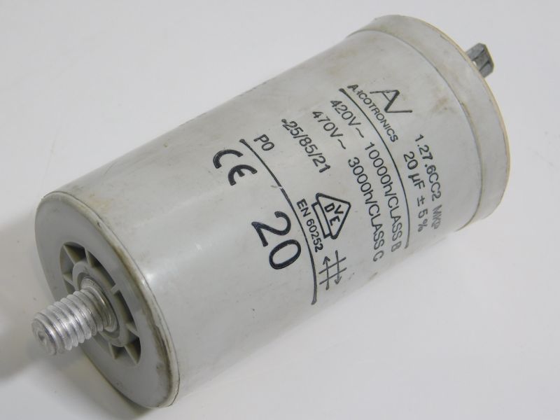 Arcotronics MKP C4Bs 1600V Capacitor - 0.47uF High Voltage-Ram Automations
