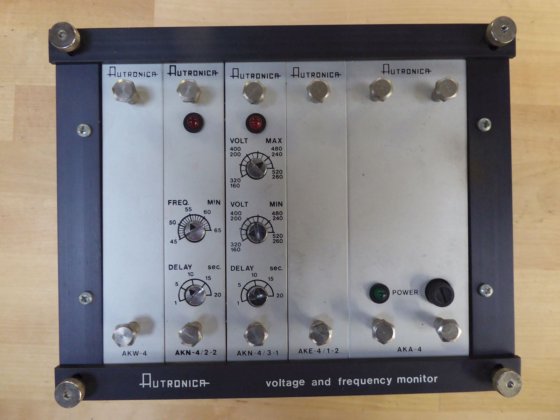 Monitor Voltage and Frequency with Autronica AK-31/1