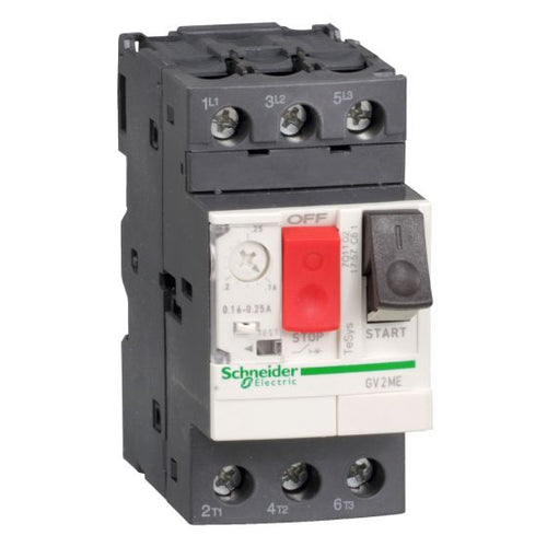 Motor Circuit Breaker 1.6-2.5A - Schneider Electric GV2-P07 690V-Ram Automations