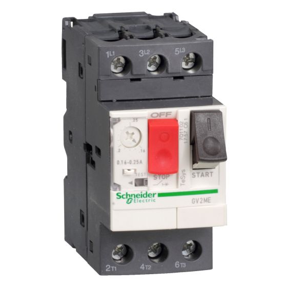 Motor Circuit Breaker 1.6-2.5A - Schneider Electric GV2-P07 690V-Ram Automations