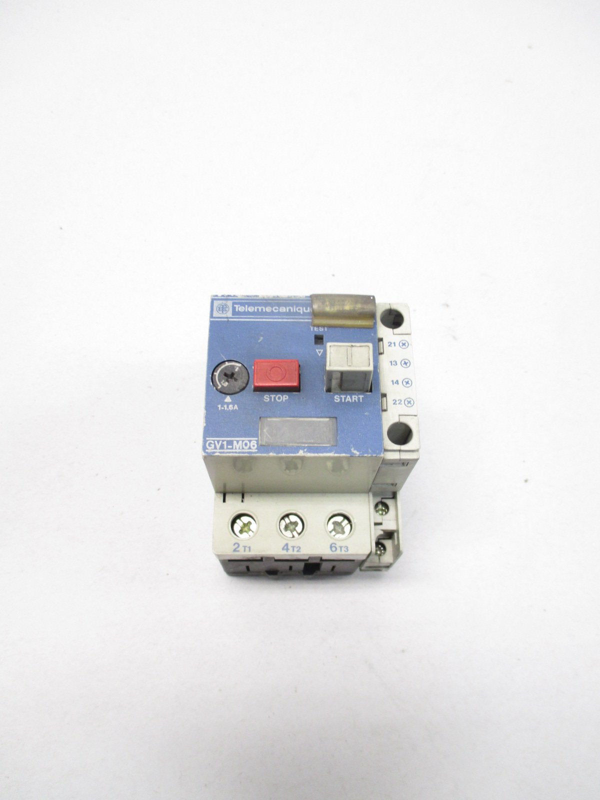 Motor Circuit Breaker 6A Telemecanique GV1-M06 Main image