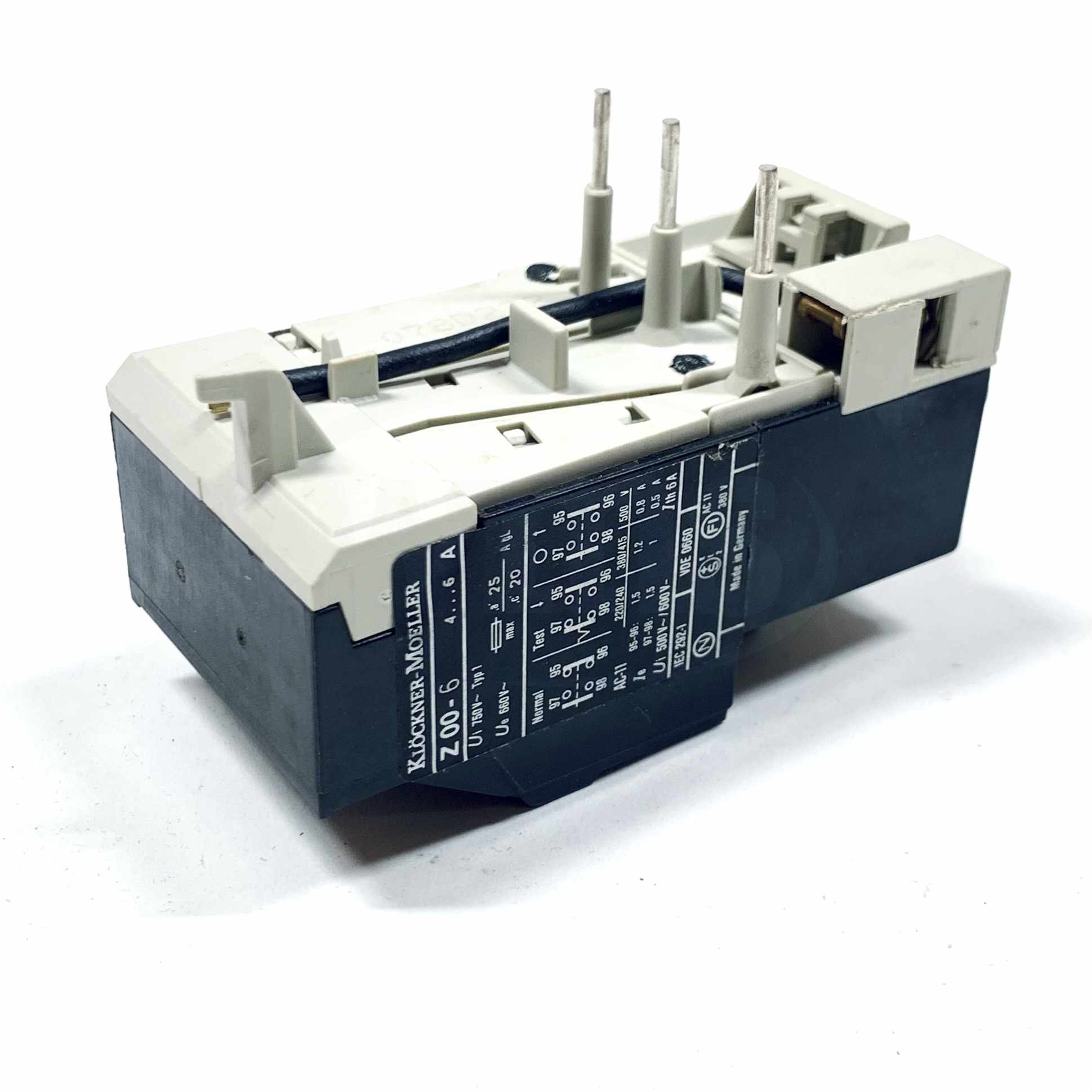 Motor Overload Relay Z00-6 | Moeller