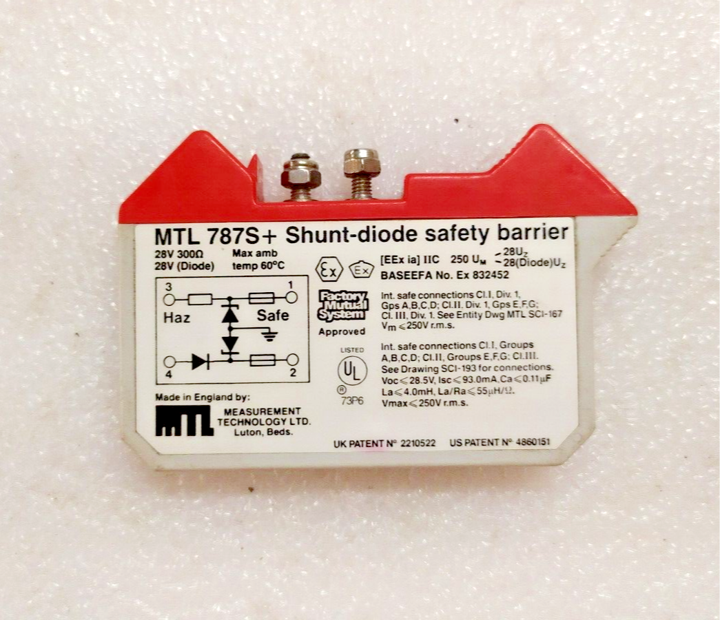 MTL 787S+ SHUNT-DIODE SAFETY BARRIER | Electric Protection