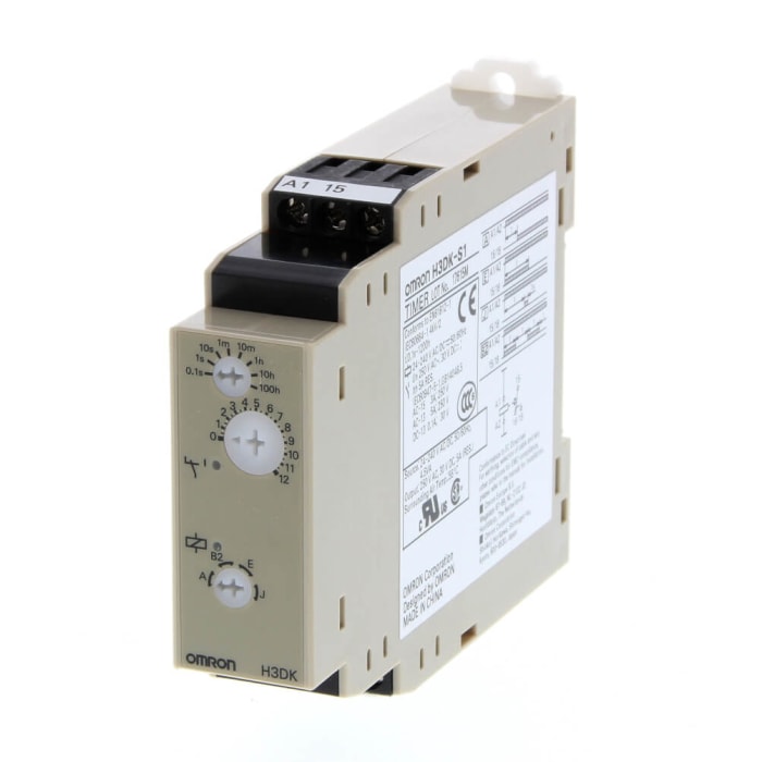 Multifunction Timer Relay 24-240V AC/DC | Omron H3Dk S1 Main image