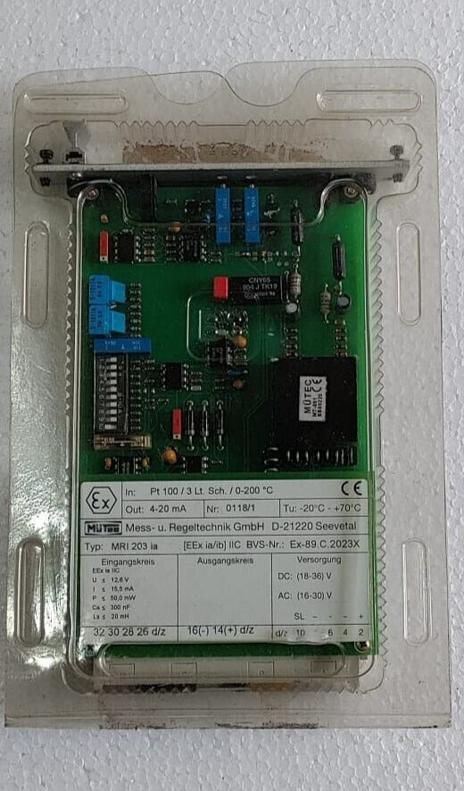MUTEC MRI 203 IB PCB Card - Industrial Precision Component-Ram Automations
