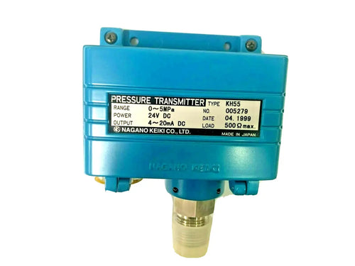 Nagano Keiki KH55 Pressure Transmitter - 0~0.6MPa Range-Ram Automations