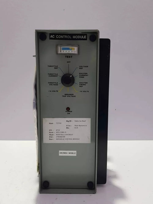 National Oilwell Varco AC Control Module 0521-2500-19 Rev.A – Industrial Automation-Ram Automations