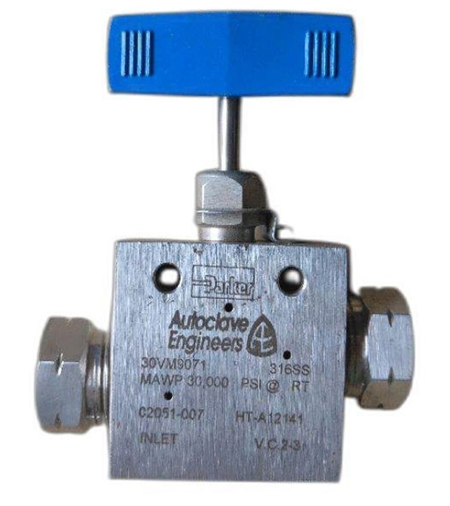 Needle Valve Parker 30VM9071 30000 PSI | Autoclave Engineers Main image