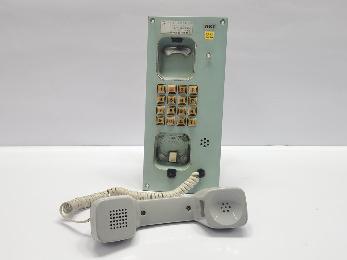 NIPPON OKI MARINE TELEPHONE ODA-1180-1 AG469 | NIPPON Main image