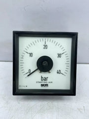 Nor Control 0 40 Bar Meter | Nor