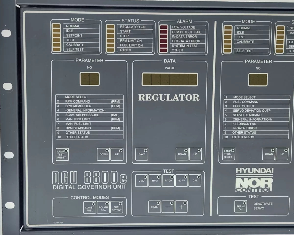Norcontrol Automation Digital Governor Unit 8800 Main image