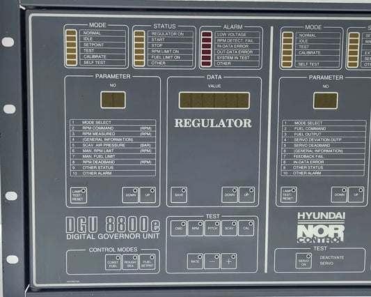 Norcontrol Automation Digital Governor Unit 8800