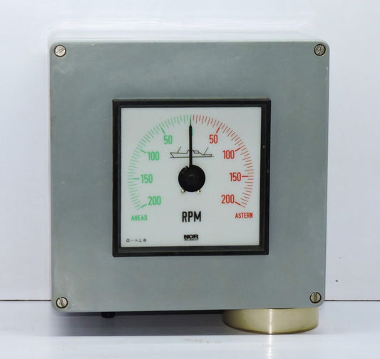 Norcontrol RPM Meter for Monitoring Rotations from 0 to 100 RPM AG665