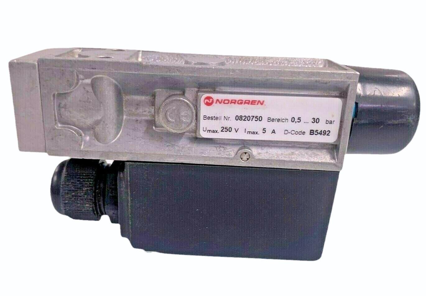 Norgren 0820850 Pressure Switches - Dependable Controls