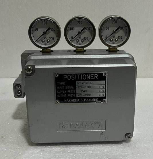 NS737S-D NAKAKITA Valve Positioner - SEISAKUSHO Control